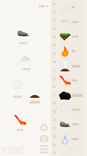 Little alchemy science app for elementary students